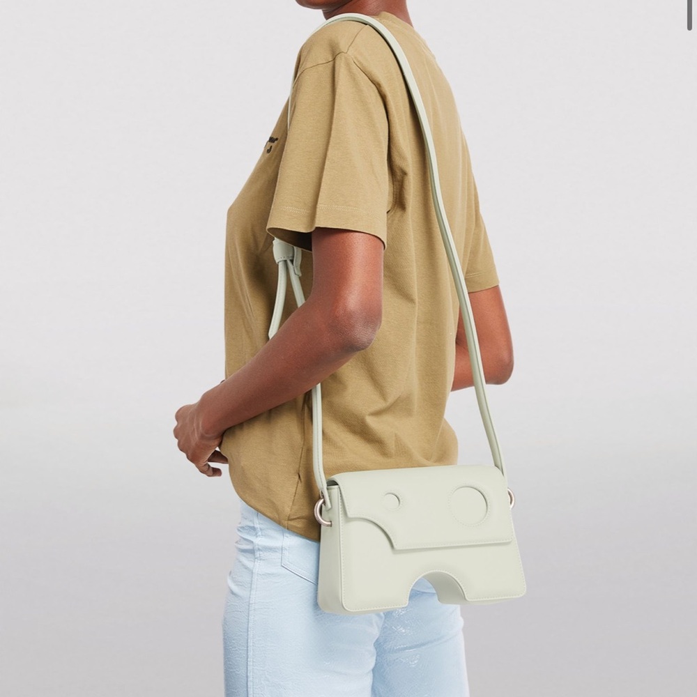 OFF WHITE Leather Burrow 22 Shoulder Bag - Picture 5 of 13